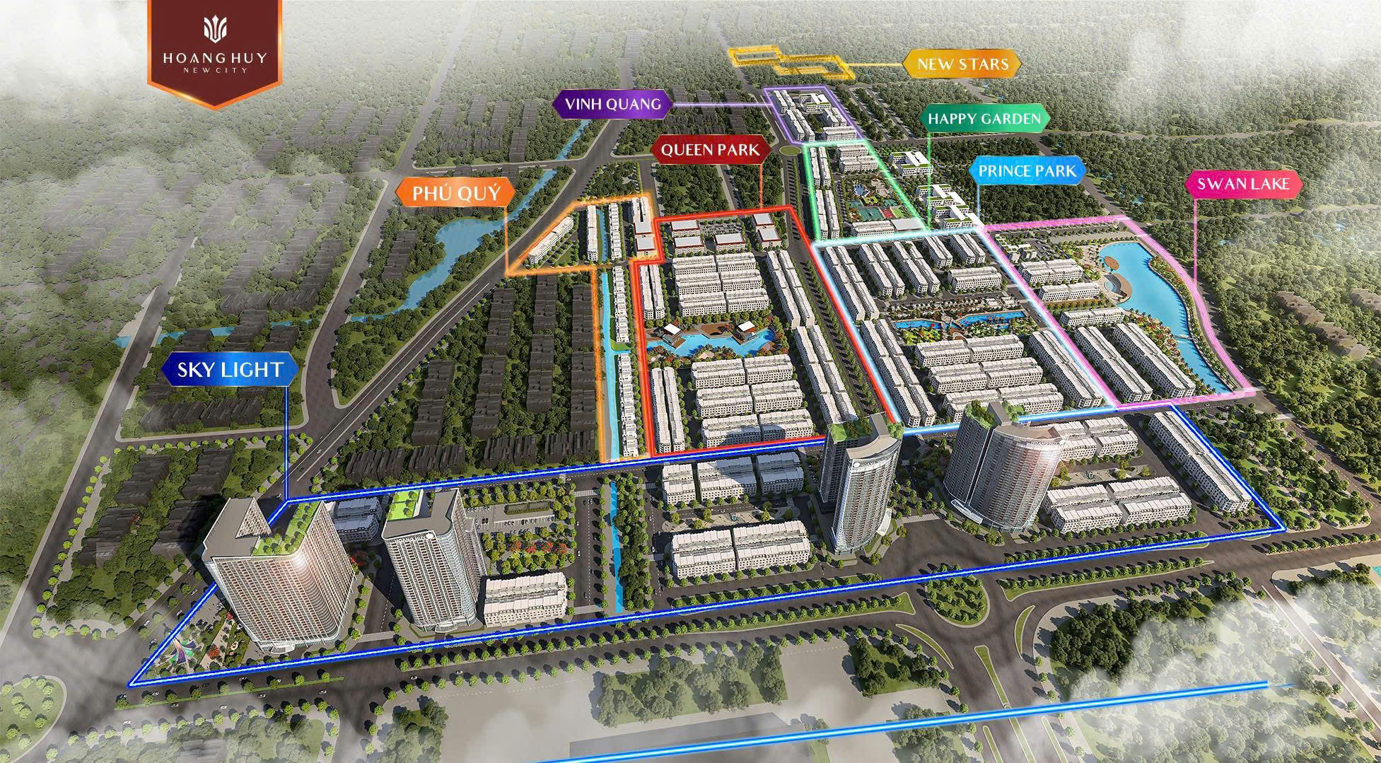 Dự án Hoàng Huy New City